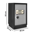 D60 Digital Electronic Safes , Keypad and Key Lock Security Box 60*40*35CM 55Kg