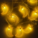3m 10pcs Net Metal LED Decorative Light Rope, Moon Mood