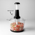 RAF R7736 2 in 1 Stainless Steel & Glass Food Processor 3L 300W RAF R7736 2 in 1 Stainless Steel & Glass Food Processor 3L 300W