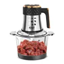 RAF R7736 2 in 1 Stainless Steel & Glass Food Processor 3L 300W