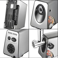 RAF R3397 Full Stainless Steel Meat Grinder 1800W