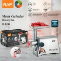RAF R3397 Full Stainless Steel Meat Grinder 1800W