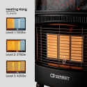 OSmart OS10126, Cozy-Aura Premium Gas Heater With Flame Screen OSmart OS10126, Cozy-Aura Premium Gas Heater With Flame Screen