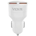DOUBLE USB CAR CHARGER CC506, VIDVIE