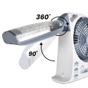 6 IN 1 Solar Fan 8" 3.2V With LED Lamp, GD8028 6 IN 1 Solar Fan 8" 3.2V With LED Lamp, GD8028