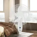 16" INCH SOLAR RECHARGEABLE FAN WITH REMOTE, GD-916