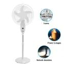 16" INCH SOLAR RECHARGEABLE FAN WITH REMOTE, GD-916