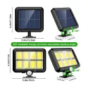 SOLAR SENSOR LIGHT HS-8022 (COB)A 450W