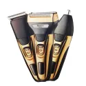 GEEMY GM-6650, 3 in 1 Rechargeable Shaver & Trimmer Set