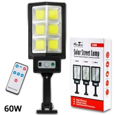 SOLAR STREET LAMP WITH REMOTE CONTROL, HENGUGE 60W