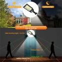 SOLAR STREET LAMP WITH REMOTE CONTROL, HENGUGE 60W
