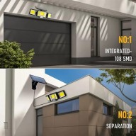 SOLAR SENSOR LIGHT JD-2192B-A  200W