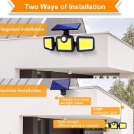 SOLAR SENSOR LIGHT JD-1929A  200W
