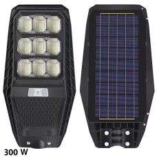 SOLAR STREET LIGHT WITH RADAR SENSOR, 300W