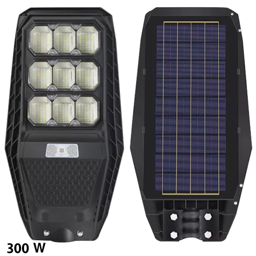 SOLAR STREET LIGHT WITH RADAR SENSOR, 300W