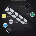 SOLAR STREET LIGHT, INTEGRATED ORIGINAL DESIGN 900W 