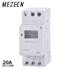 WEEKLY PROGRAMMABLE TIMER THC-15A 20A(16)/250V , MEZEEN