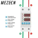 ADJUSTABLE VOLTAGE CURRENT PROTECTOR SP1-63VA 63A, MEZEEN