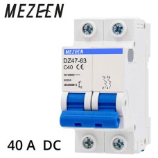 Circuit Breaker DZ47-40A DC, MEZEEN