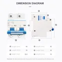 CIRCUIT BREAKER DZ47-80A DC, MEZEEN