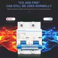 Circuit Breaker DZ47-80A DC, MEZEEN