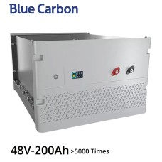 48V 200Ah LITHIUM BATTERY, BLUE CARBON BCT-UU48-200 LIFEPO4 
