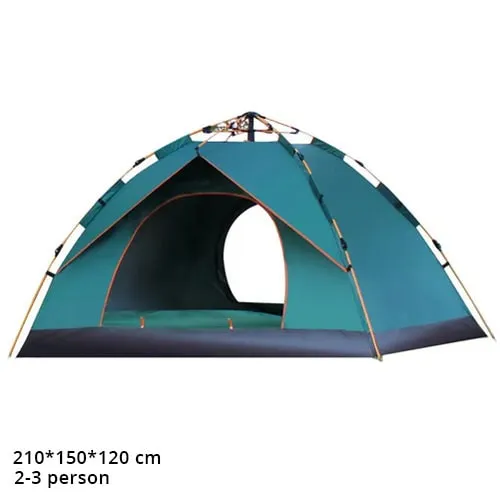 Automatic Outdoor Camping Tent, 3 Person 210*150*120cm