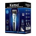 Kemei KM-1427, 3 in 1 Rechargeable Shaver 