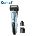 Kemei KM-1427, 3 in 1 Rechargeable Shaver 