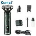 Kemei KM-2808, 3 in 1 Rechargeable Multifunctional Shaver 