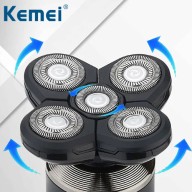 Kemei KM-1004, 5 in 1 Rechargeable Shaving Machine 