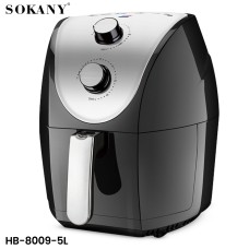 Sokany Healthy Air Fryer 5L 1500W HB-8009