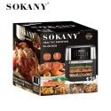 Sokany Smart Digital Air Fryer 12L 1800W SK-ZG-8029