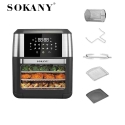 Sokany Smart Digital Air Fryer 12L 1800W SK-ZG-8029 Sokany Smart Digital Air Fryer 12L 1800W SK-ZG-8029
