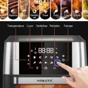 Sokany Smart Digital Air Fryer 12L 1800W SK-ZG-8029