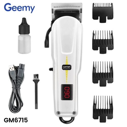 Geemy GM6715 Rechargeable Hair Clipper 