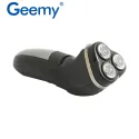 Geemy GM7300 Rechargeable Triple Head Rotating Hair Shaver 