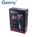 Geemy GM7300 Rechargeable Triple Head Rotating Hair Shaver 