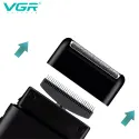 VGR Portable Rechargeable Mini Hair Shaver V-390