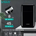 VGR V-390 Portable Rechargeable Mini Hair Shaver 