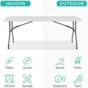 Multipurpose Portable Folding Table 180 cm