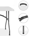 Multipurpose Portable Folding Table 180 cm