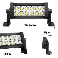Off-Road Double-Raw LED Light Bar 36W