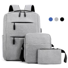 Laptop Backpack Set Of 3 Pcs 6006