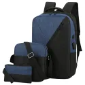 Large Laptop Backpack Set Of 3Pcs 6013