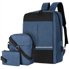 Multilayer Laptop Backpack Set Of 3 Pcs 6012
