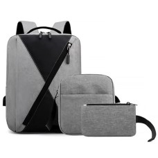 Unique Design Laptop Backpack Set Of 3Pcs 6005