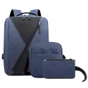 Unique Design Laptop Backpack Set Of 3Pcs 6005
