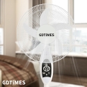 GDTimes 16" 6V Rechargeable Fan With Solar Panel 10W & 2 Bulbs GD-936 GDTimes 16" 6V Rechargeable Fan With Solar Panel 10W & 2 Bulbs GD-936