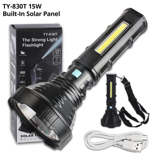 Rechargeable Flash Light, Searchlight 15W, TY-830T